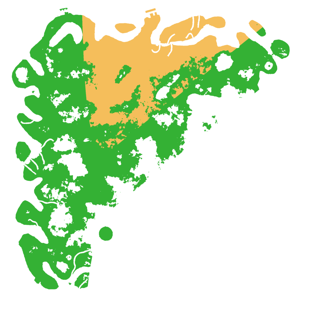 Biome Rust Map: Procedural Map, Size: 6000, Seed: 1820