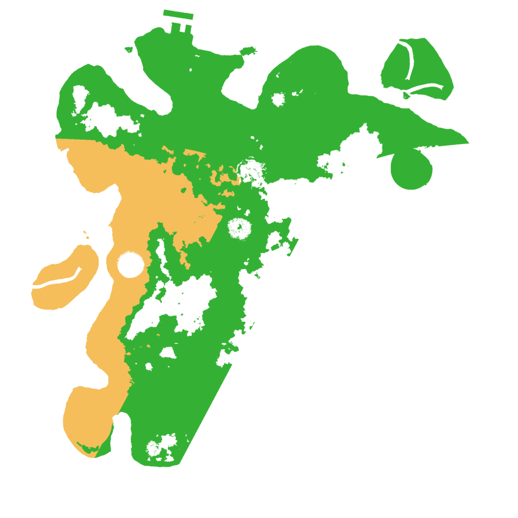 Biome Rust Map: Procedural Map, Size: 3500, Seed: 1932864870