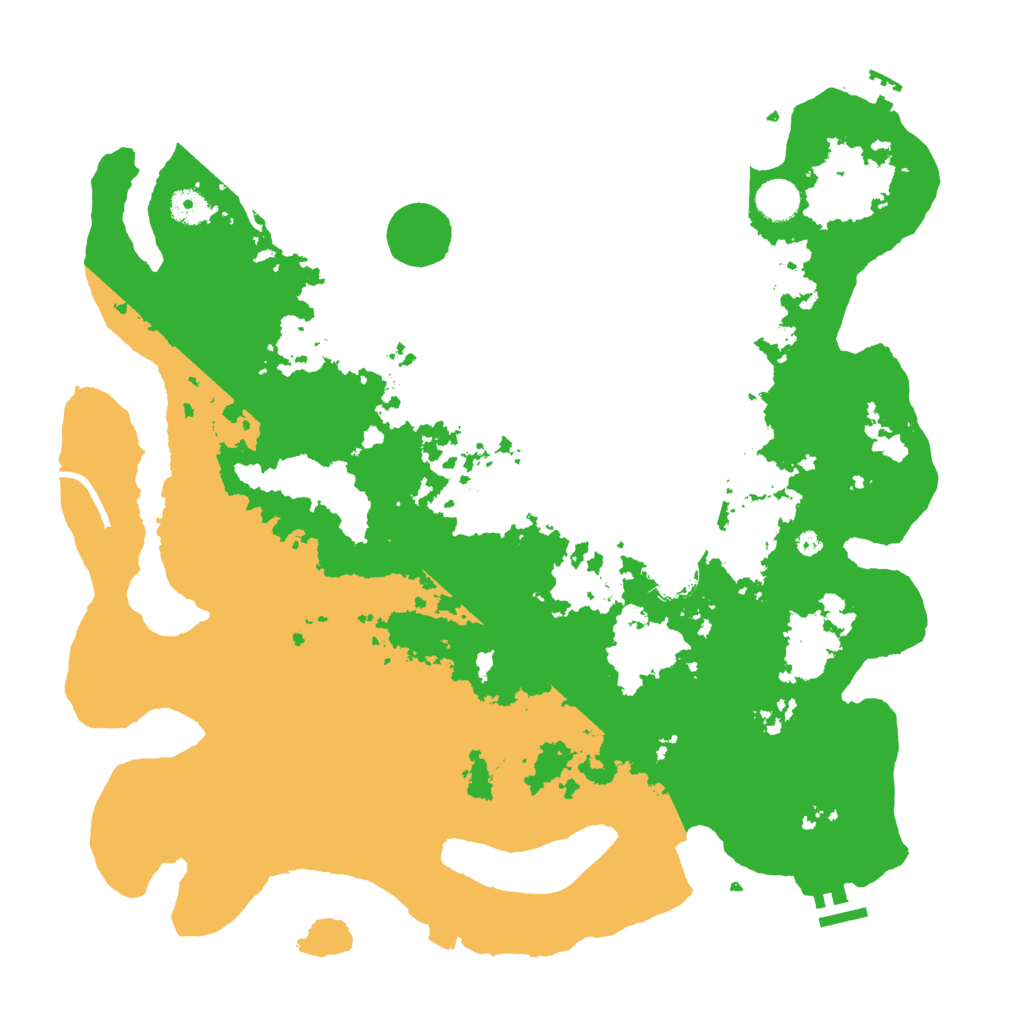 Biome Rust Map: Procedural Map, Size: 4250, Seed: 45946821