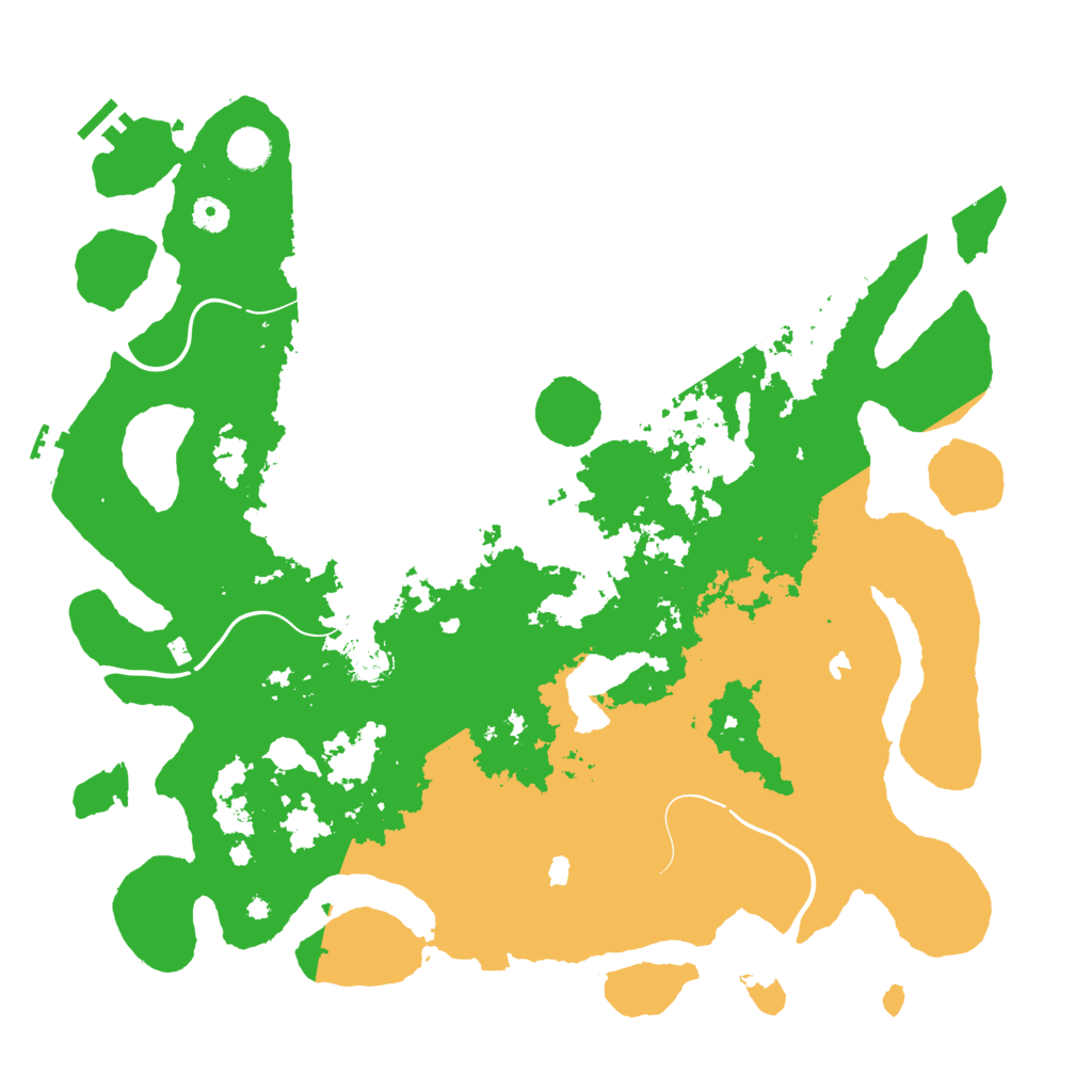 Biome Rust Map: Procedural Map, Size: 4500, Seed: 1690723249