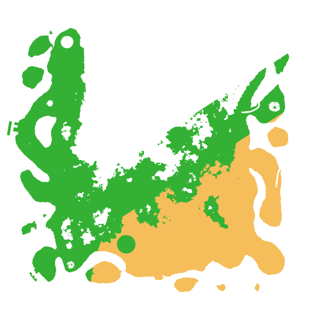 Biome Rust Map: Procedural Map, Size: 4500, Seed: 1690723249