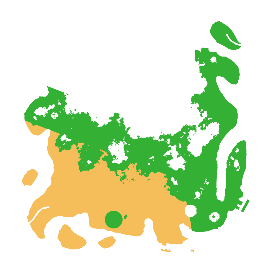 Biome Rust Map: Procedural Map, Size: 4000, Seed: 127737748