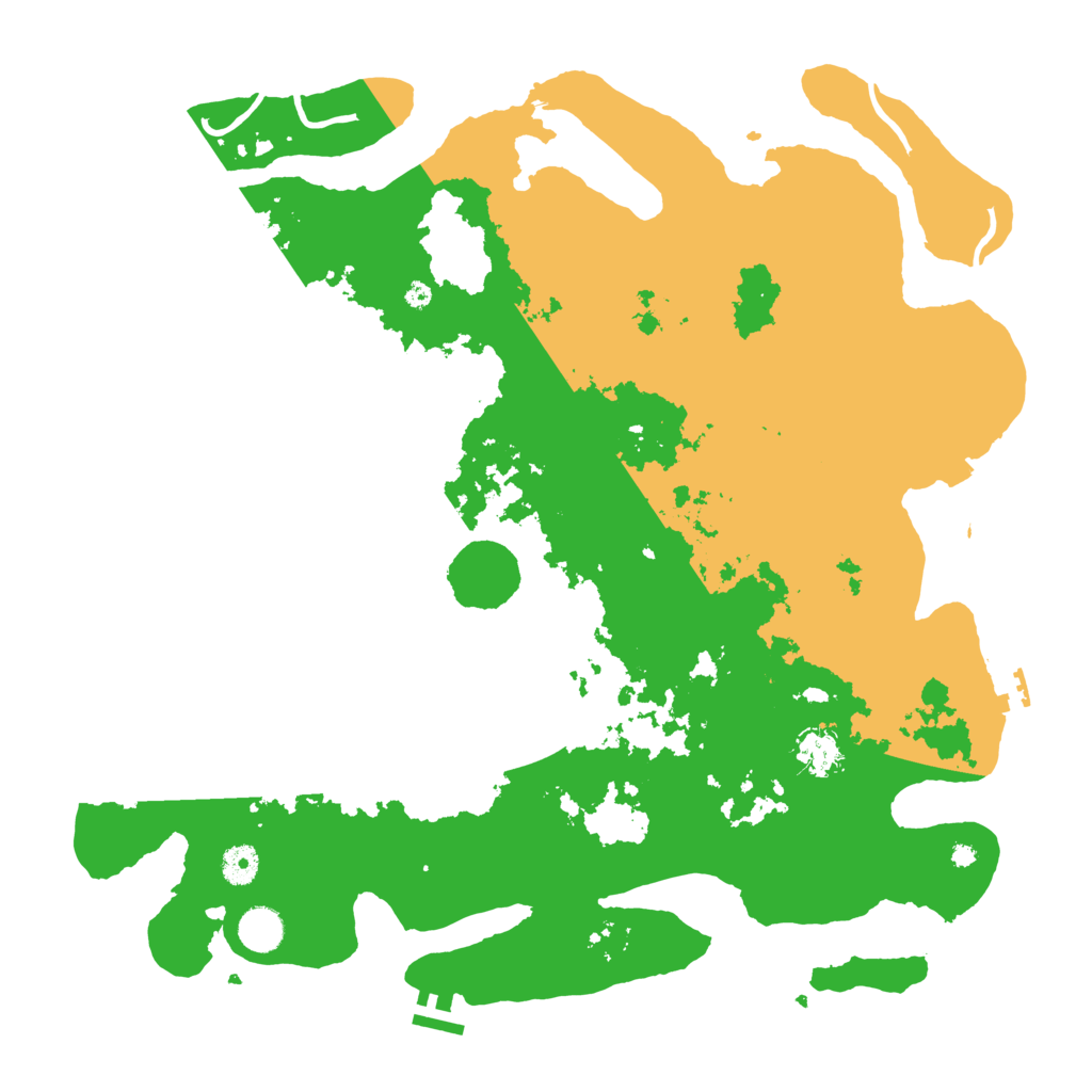 Biome Rust Map: Procedural Map, Size: 4250, Seed: 430940299
