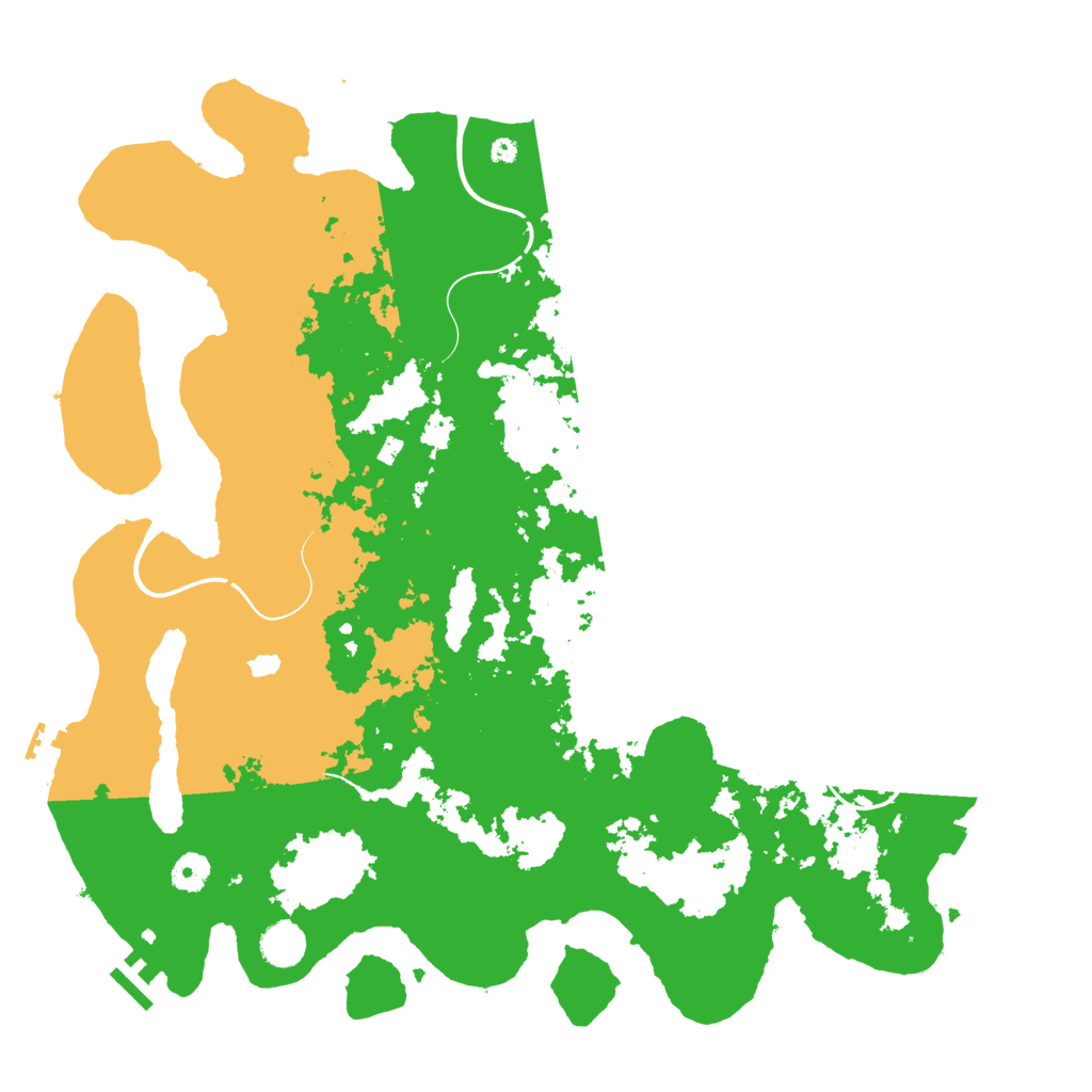 Biome Rust Map: Procedural Map, Size: 4250, Seed: 141627805