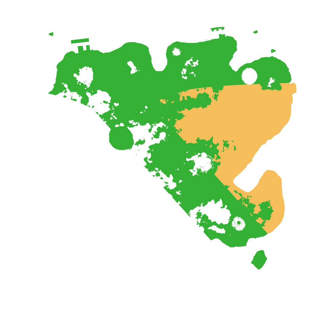 Biome Rust Map: Procedural Map, Size: 3500, Seed: 586316845