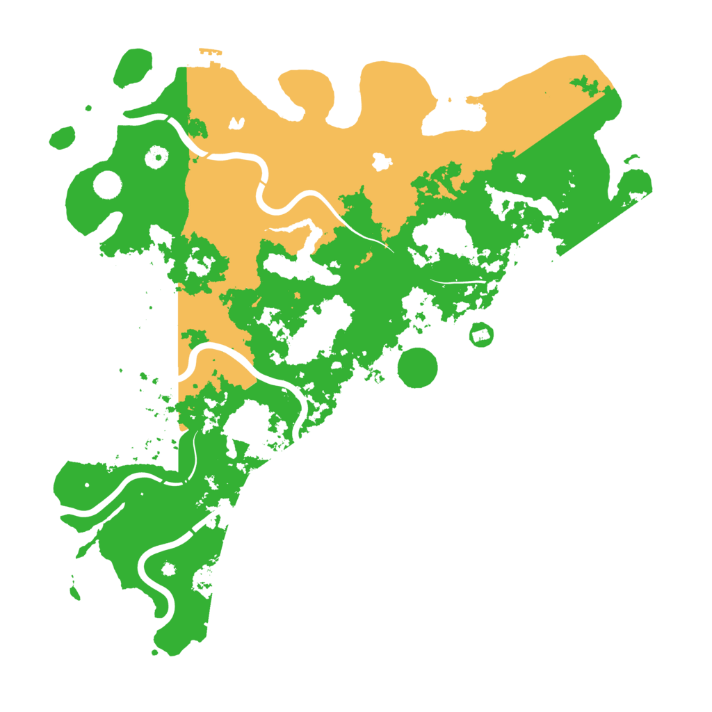 Biome Rust Map: Procedural Map, Size: 4700, Seed: 668962327
