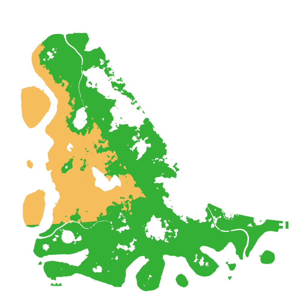 Biome Rust Map: Procedural Map, Size: 4250, Seed: 1982458427