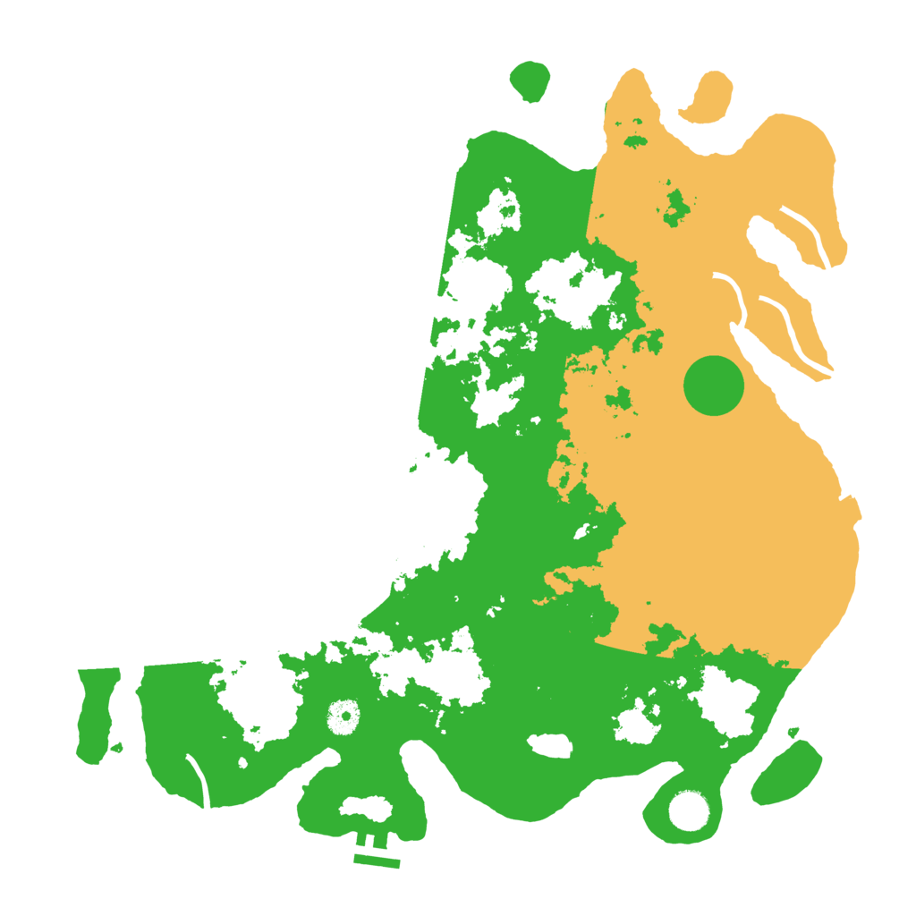 Biome Rust Map: Procedural Map, Size: 4000, Seed: 12115199