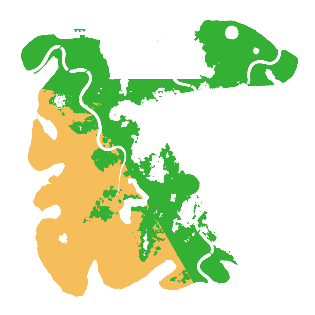 Biome Rust Map: Procedural Map, Size: 4250, Seed: 346596319