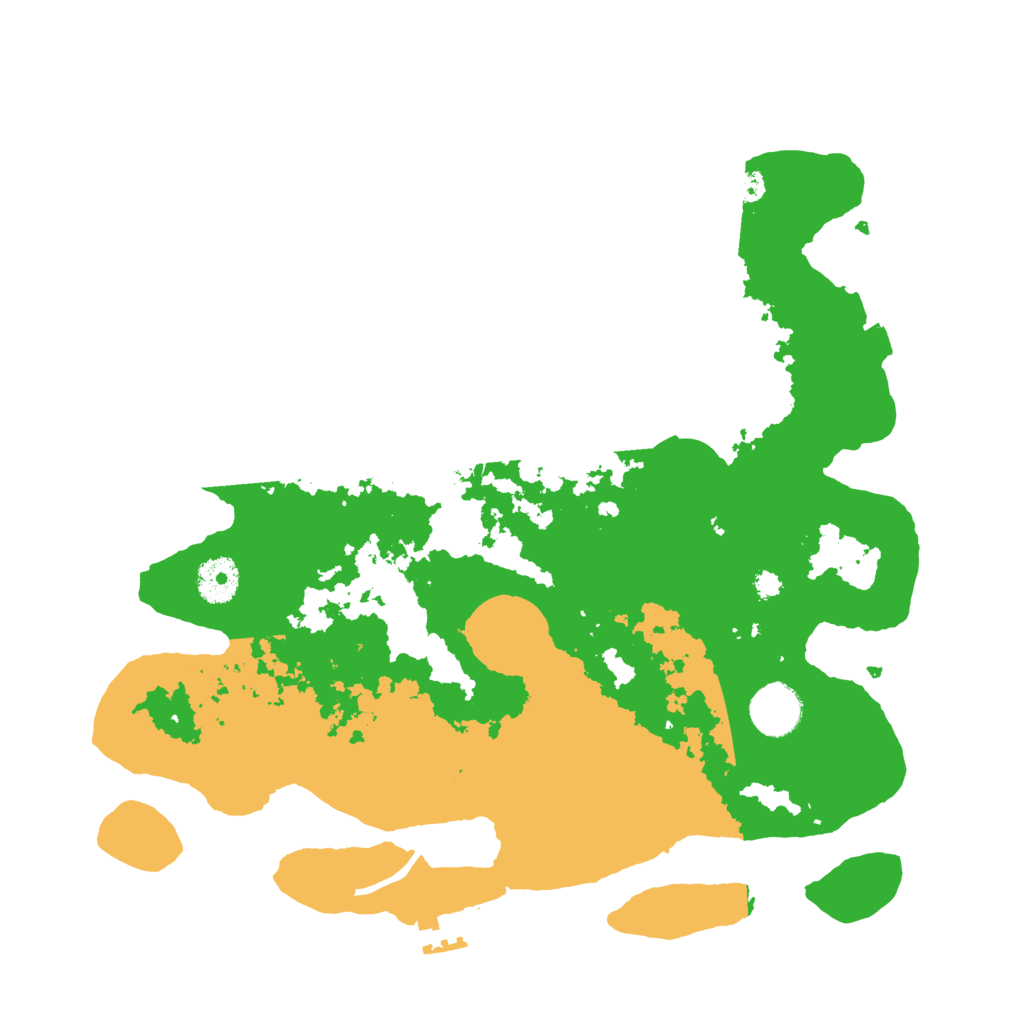 Biome Rust Map: Procedural Map, Size: 3500, Seed: 2112595769