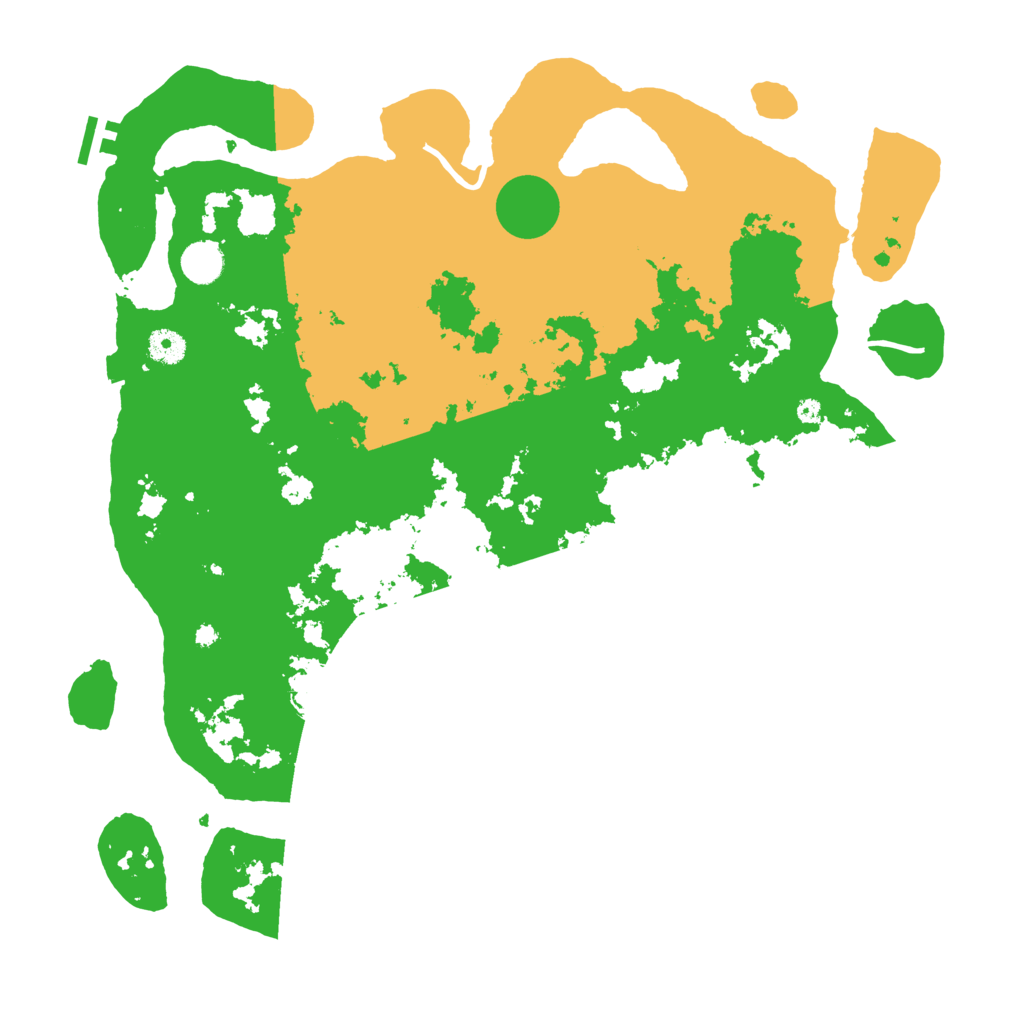 Biome Rust Map: Procedural Map, Size: 4250, Seed: 6401338