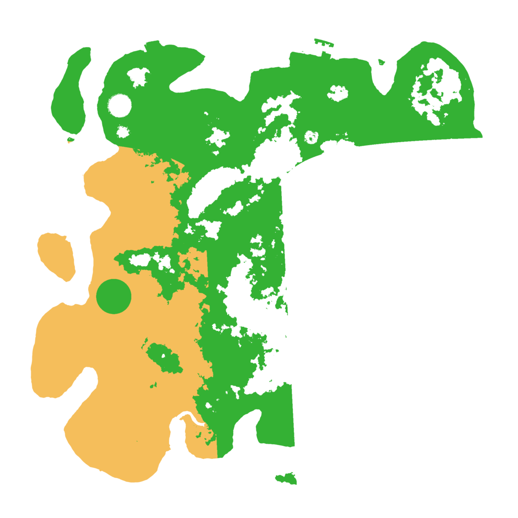 Biome Rust Map: Procedural Map, Size: 3900, Seed: 24956360
