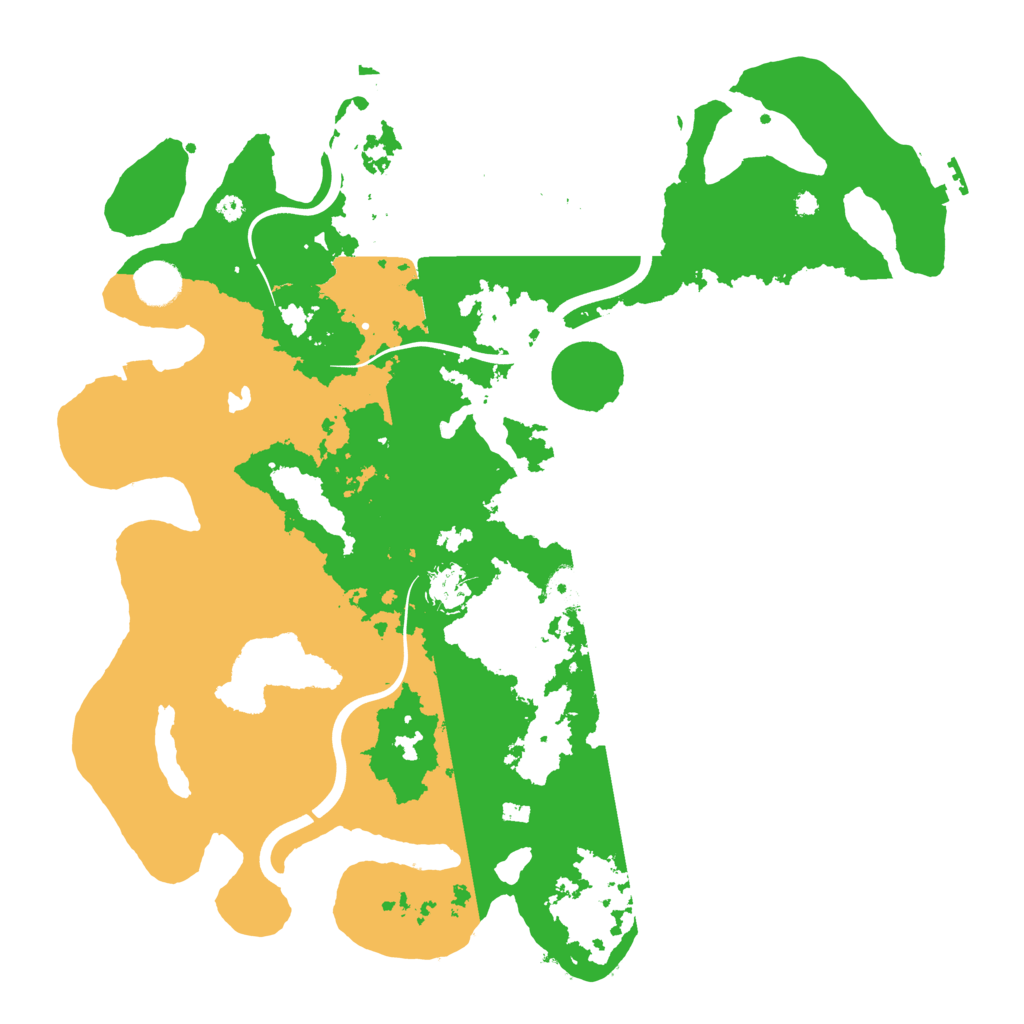 Biome Rust Map: Procedural Map, Size: 4000, Seed: 75837486