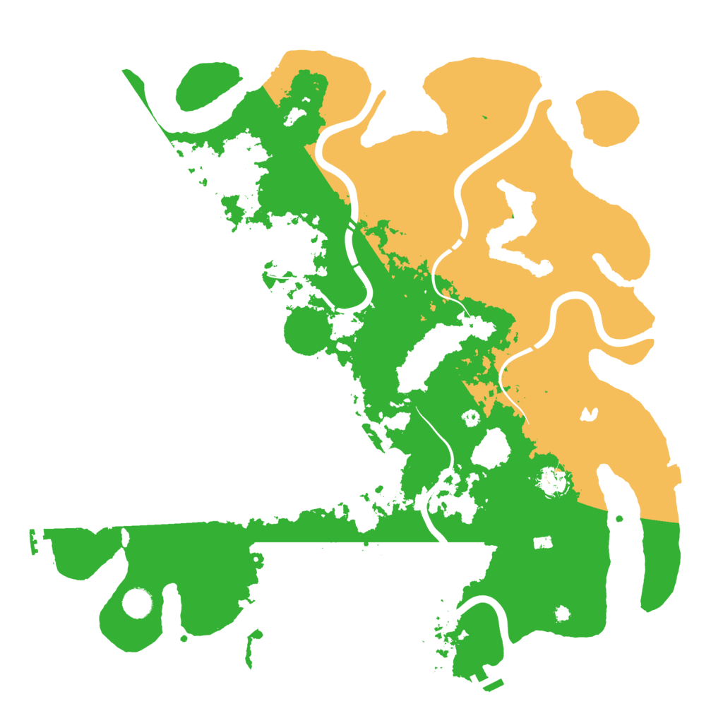 Biome Rust Map: Procedural Map, Size: 4250, Seed: 326453663