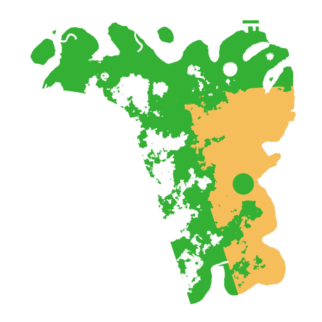 Biome Rust Map: Procedural Map, Size: 4000, Seed: 1312449246