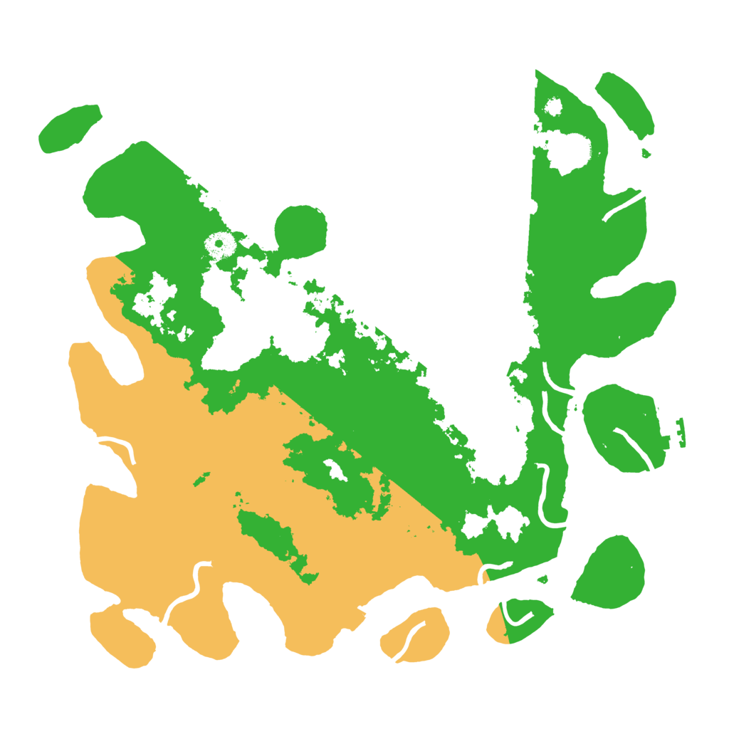 Biome Rust Map: Procedural Map, Size: 3750, Seed: 117881655