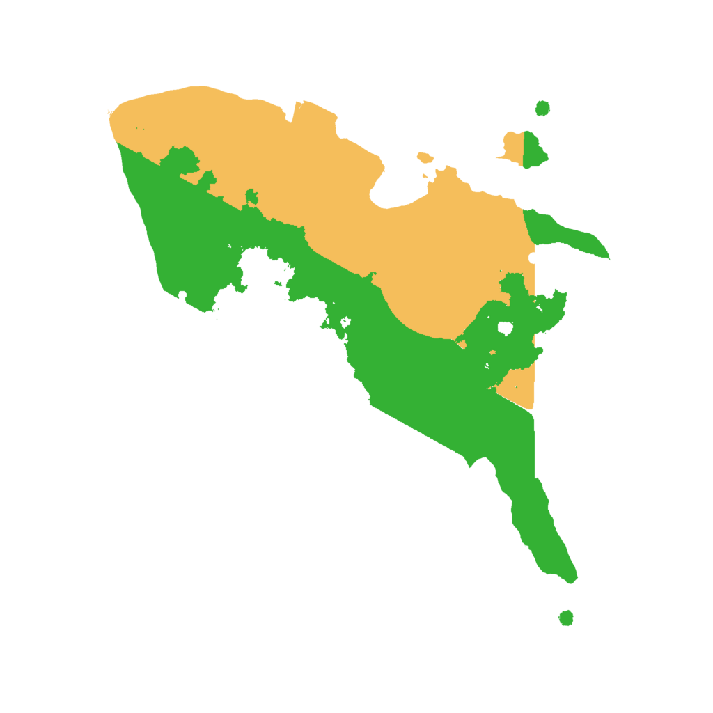 Biome Rust Map: Procedural Map, Size: 1900, Seed: 145789