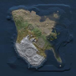 Thumbnail Rust Map: Procedural Map, Size: 1900, Seed: 145789, 6 Monuments