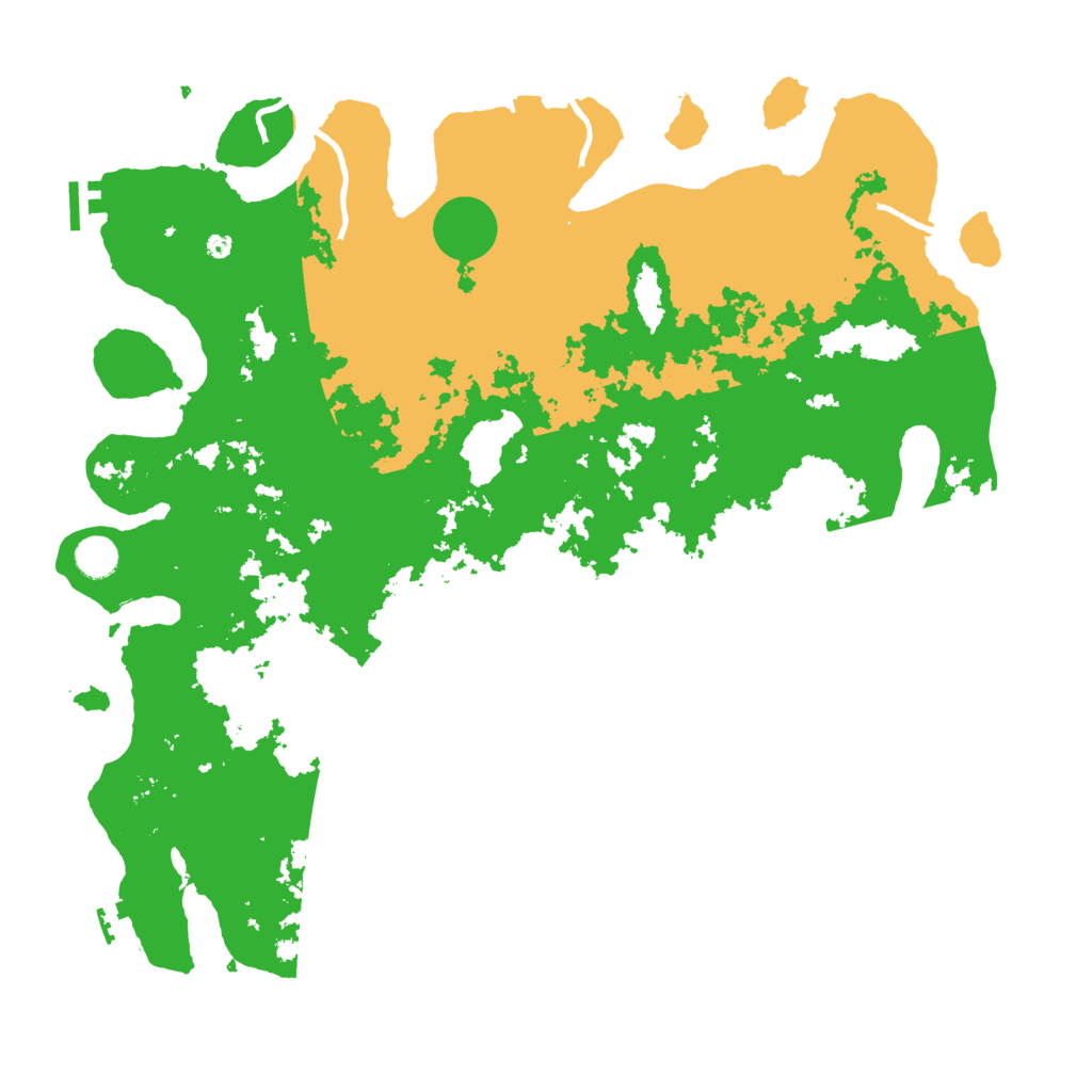 Biome Rust Map: Procedural Map, Size: 4500, Seed: 72518634