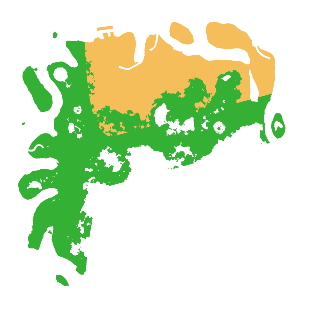 Biome Rust Map: Procedural Map, Size: 4000, Seed: 77268