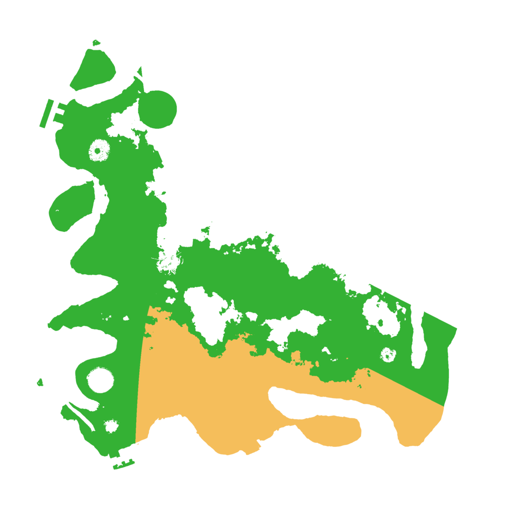Biome Rust Map: Procedural Map, Size: 3500, Seed: 2101253228