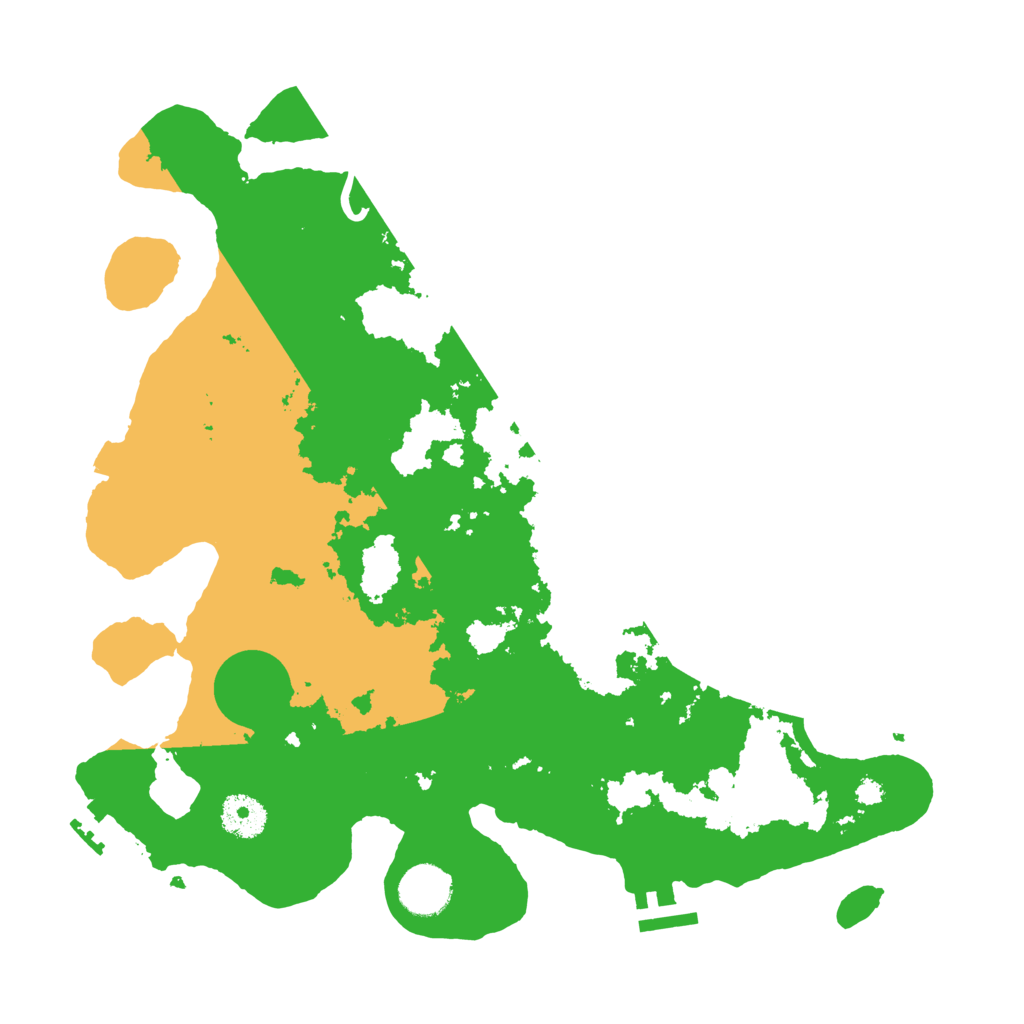 Biome Rust Map: Procedural Map, Size: 3500, Seed: 1836634474