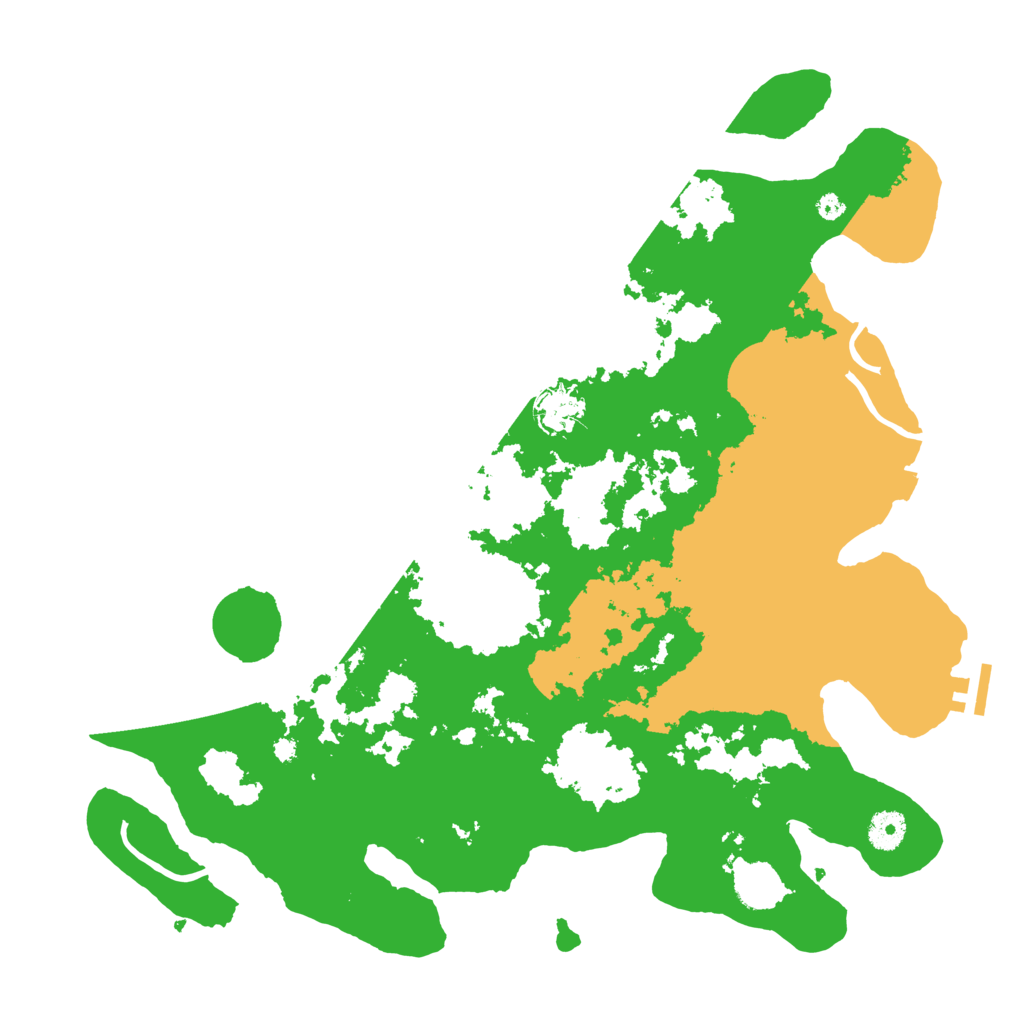 Biome Rust Map: Procedural Map, Size: 4000, Seed: 510152499