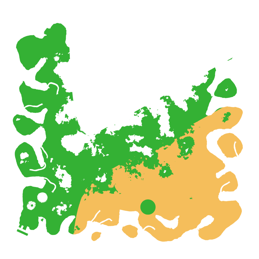 Biome Rust Map: Procedural Map, Size: 4501, Seed: 2063230886