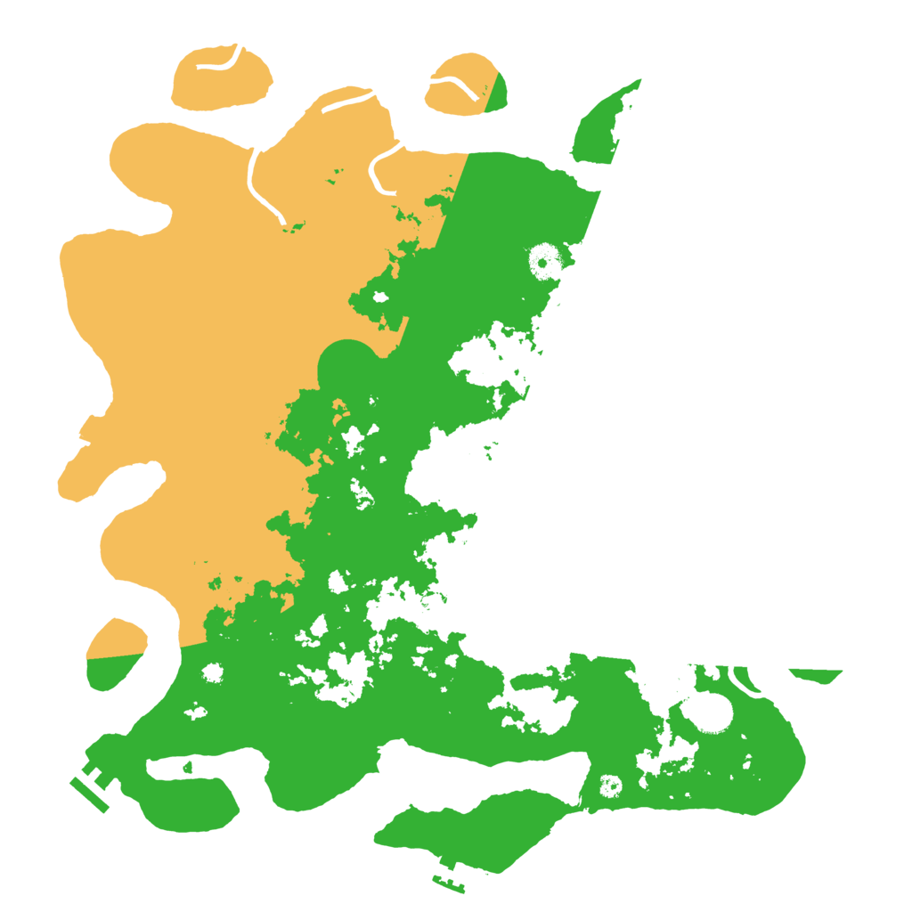 Biome Rust Map: Procedural Map, Size: 4000, Seed: 3485