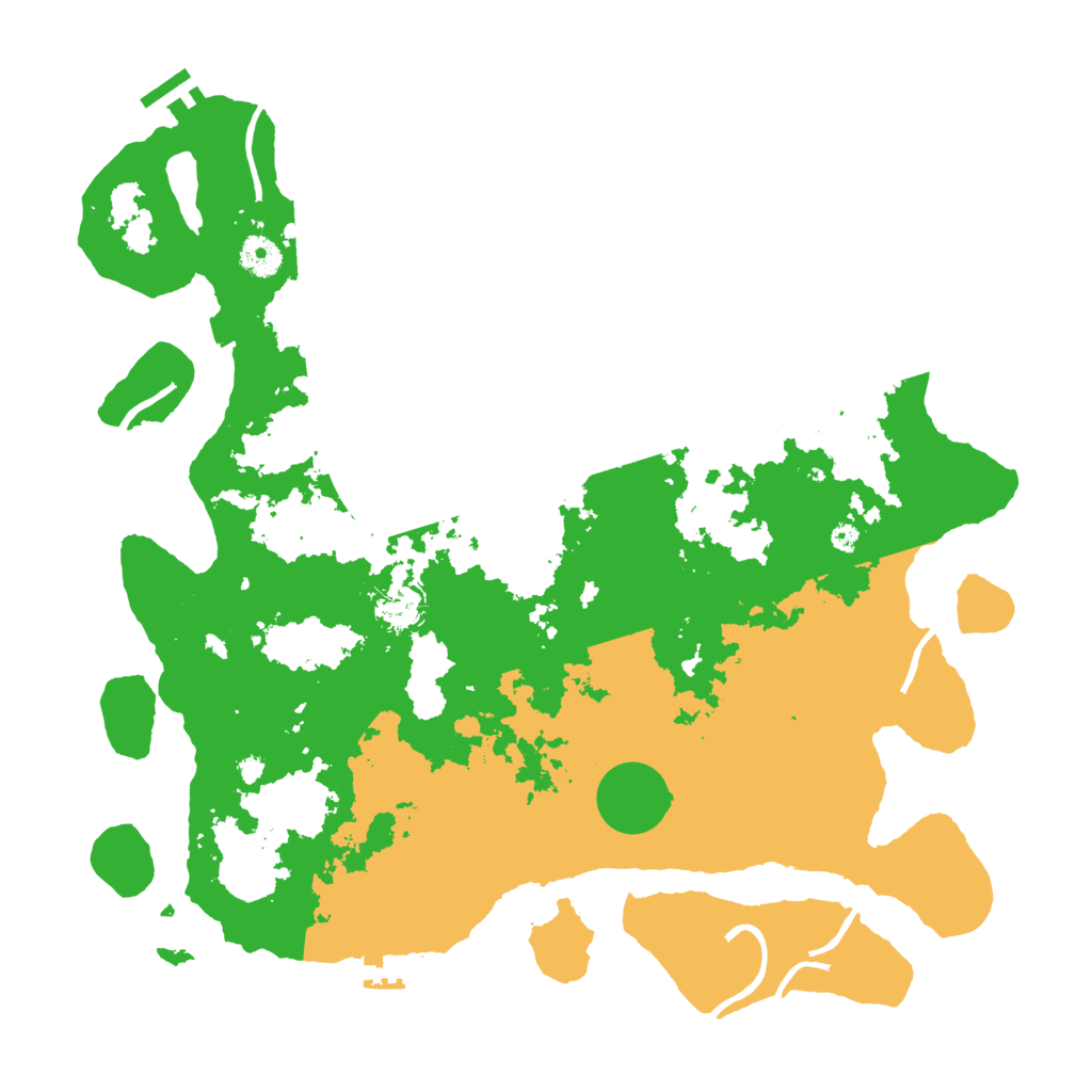 Biome Rust Map: Procedural Map, Size: 4000, Seed: 18847362