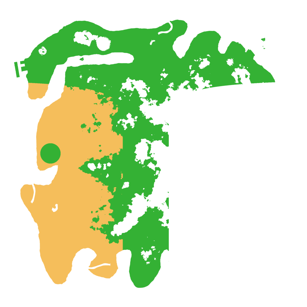 Biome Rust Map: Procedural Map, Size: 4000, Seed: 1495858156