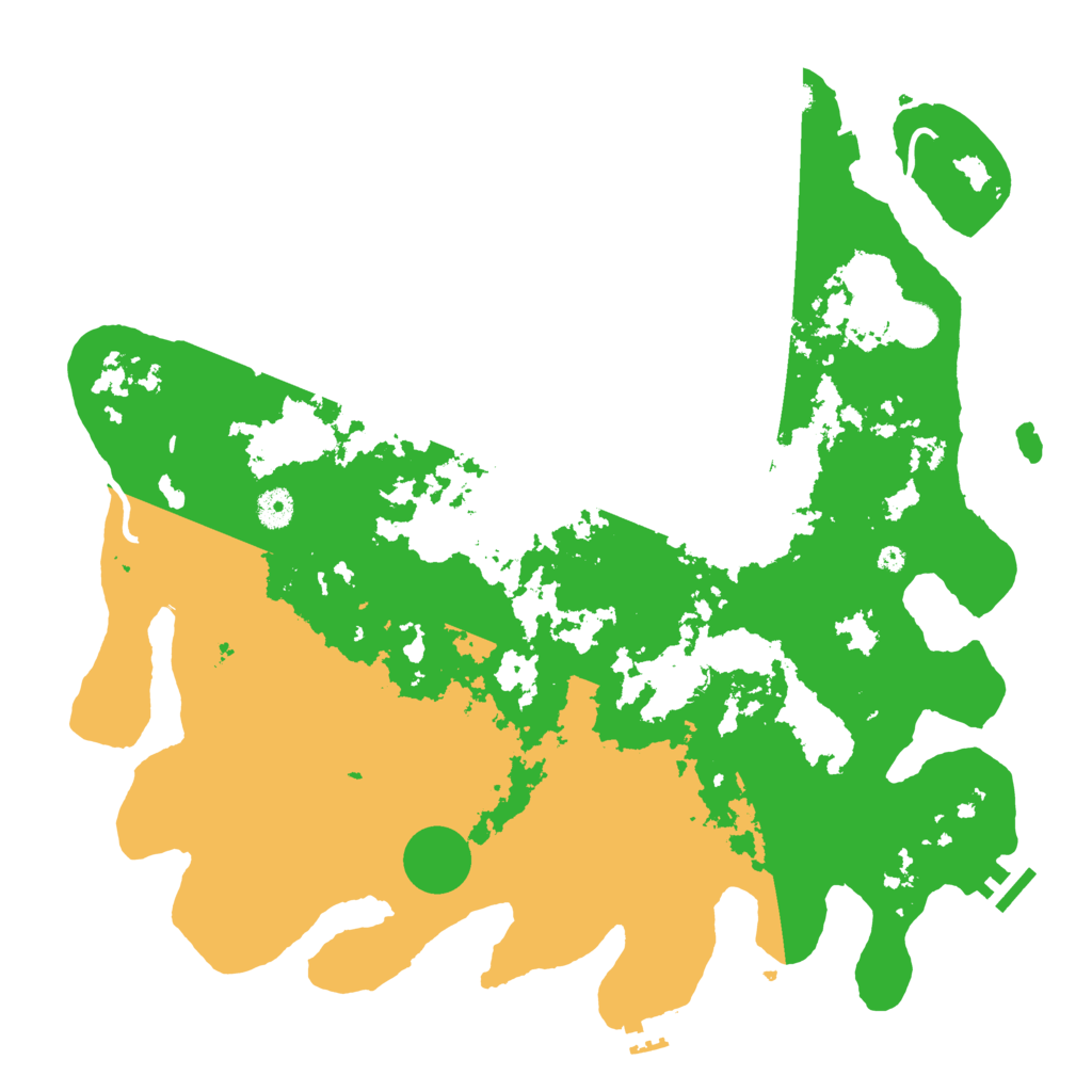 Biome Rust Map: Procedural Map, Size: 4250, Seed: 1686