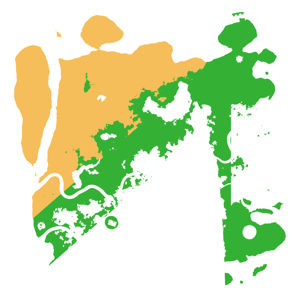 Biome Rust Map: Procedural Map, Size: 4000, Seed: 951873722