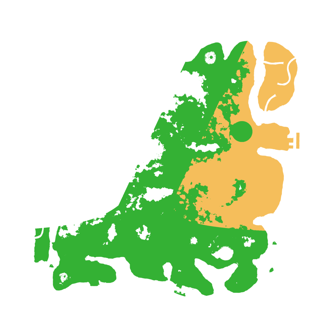 Biome Rust Map: Procedural Map, Size: 4000, Seed: 2089816597