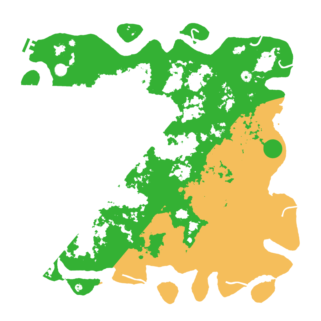 Biome Rust Map: Procedural Map, Size: 4500, Seed: 651987515