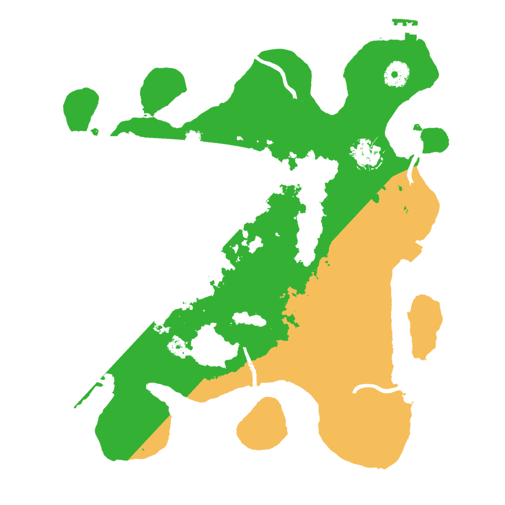 Biome Rust Map: Procedural Map, Size: 3000, Seed: 2032052071