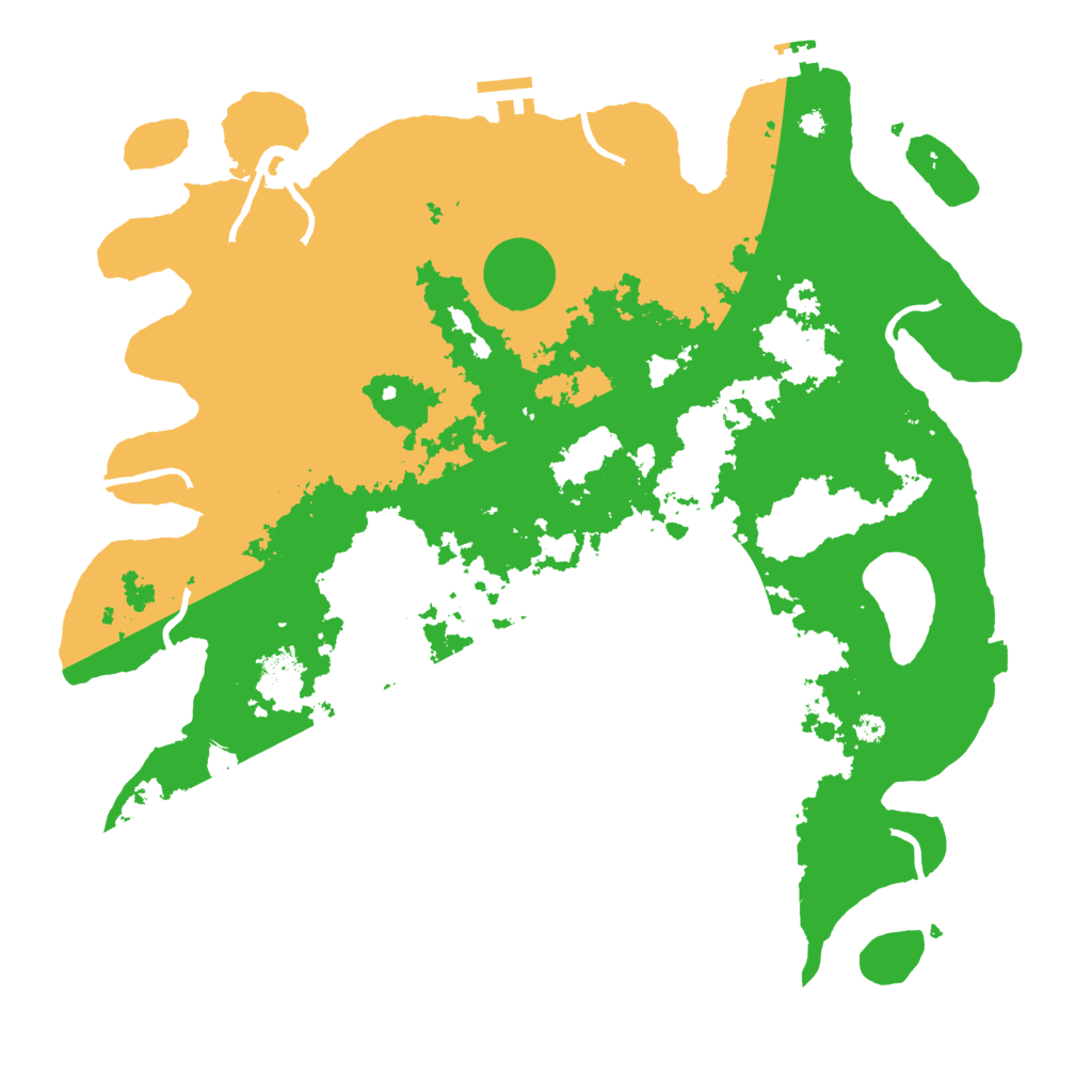 Biome Rust Map: Procedural Map, Size: 4000, Seed: 1754010452