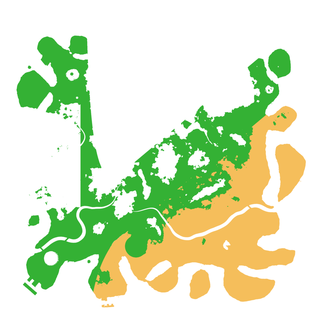 Biome Rust Map: Procedural Map, Size: 4000, Seed: 366196770
