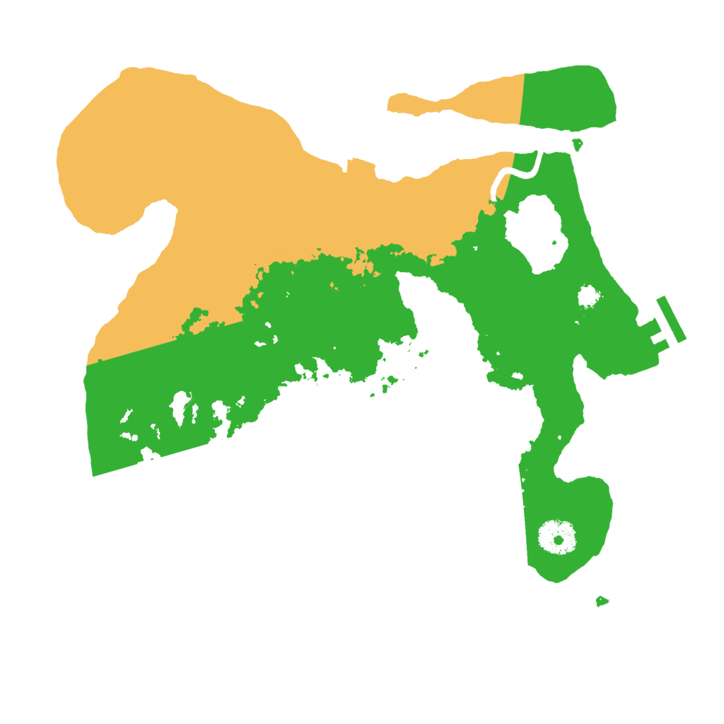 Biome Rust Map: Procedural Map, Size: 3000, Seed: 84626