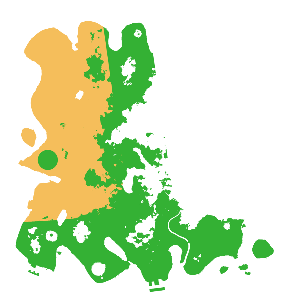 Biome Rust Map: Procedural Map, Size: 4000, Seed: 1804976420