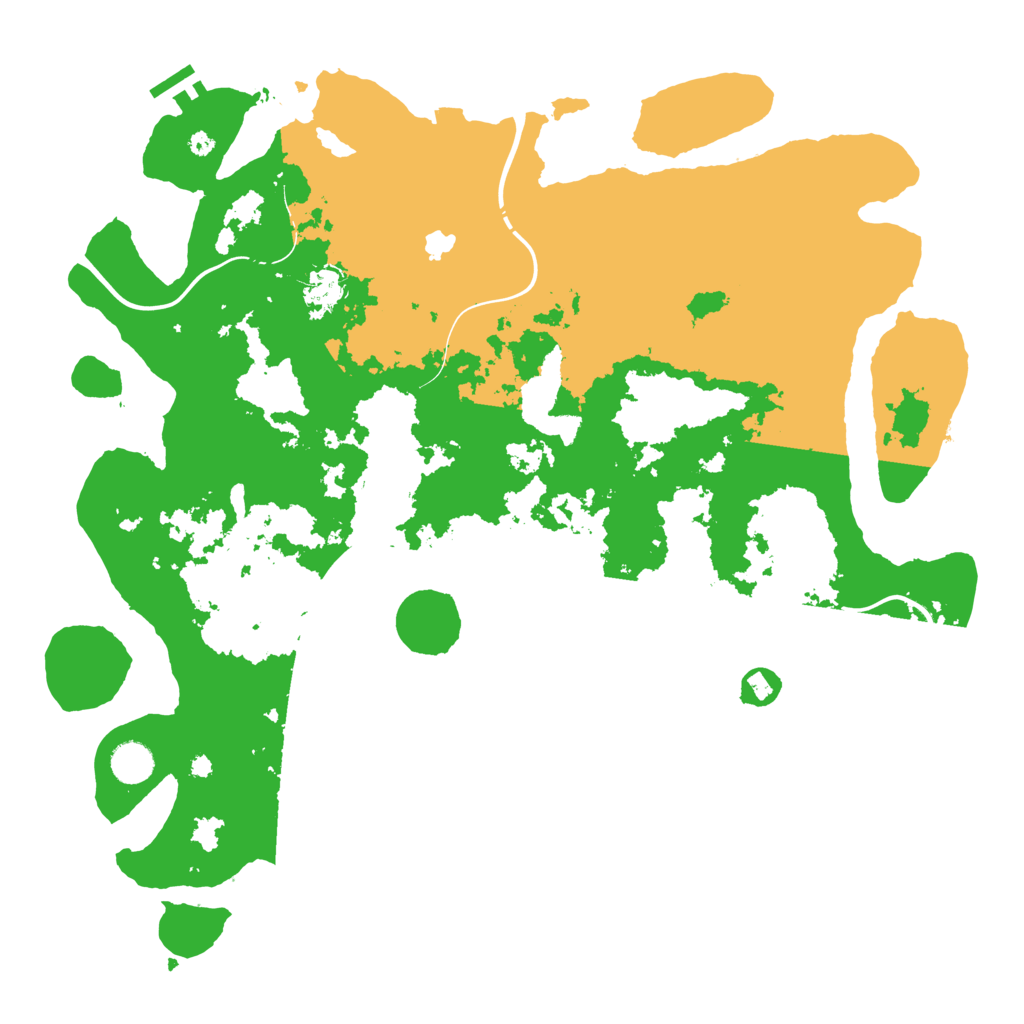 Biome Rust Map: Procedural Map, Size: 4250, Seed: 1094575152