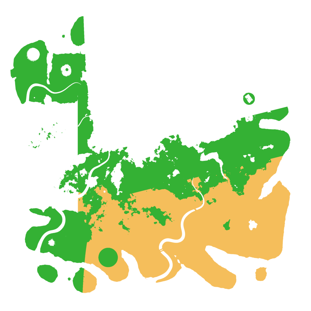 Biome Rust Map: Procedural Map, Size: 4250, Seed: 379618953