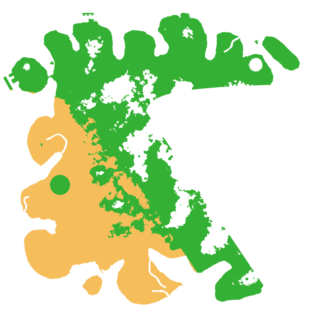 Biome Rust Map: Procedural Map, Size: 4200, Seed: 3509000