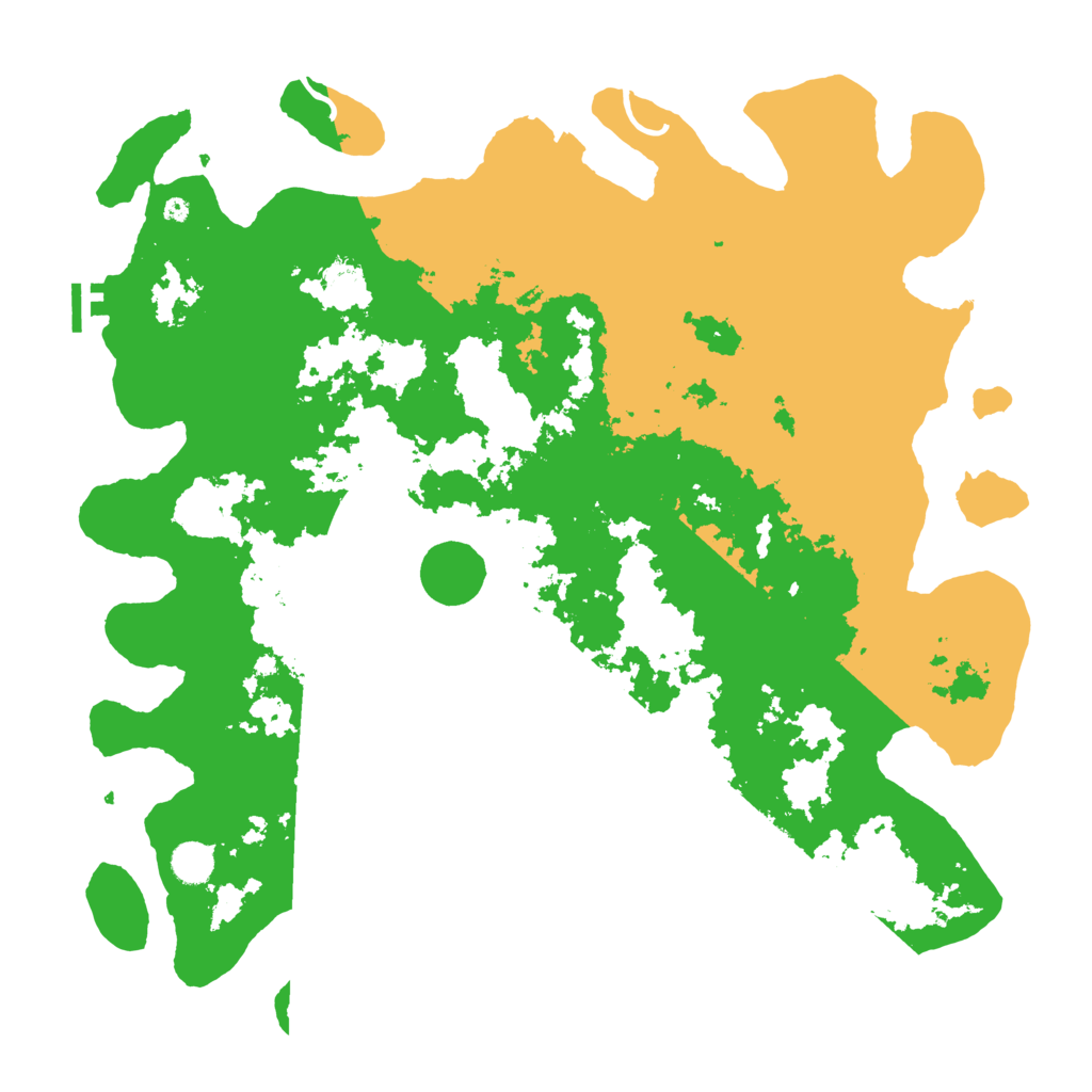 Biome Rust Map: Procedural Map, Size: 4500, Seed: 1405620432