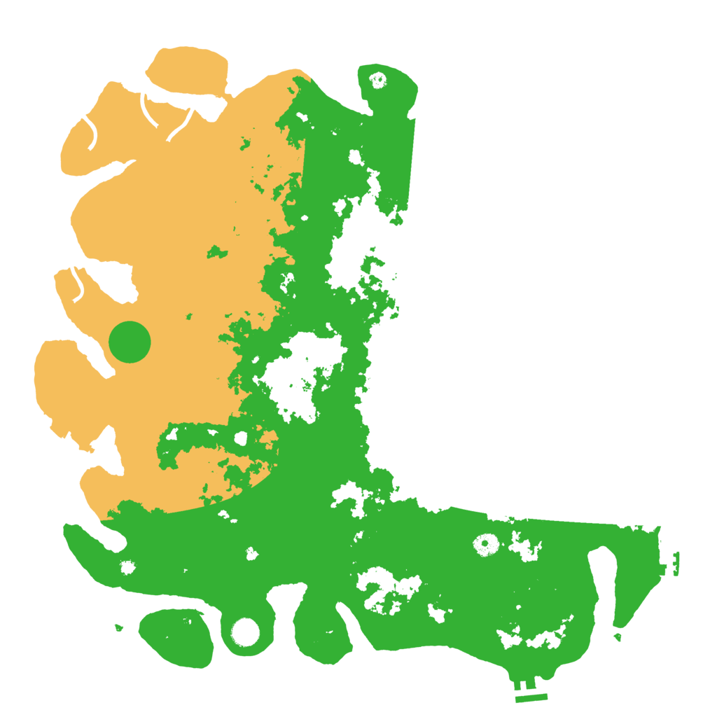Biome Rust Map: Procedural Map, Size: 4500, Seed: 1574019733