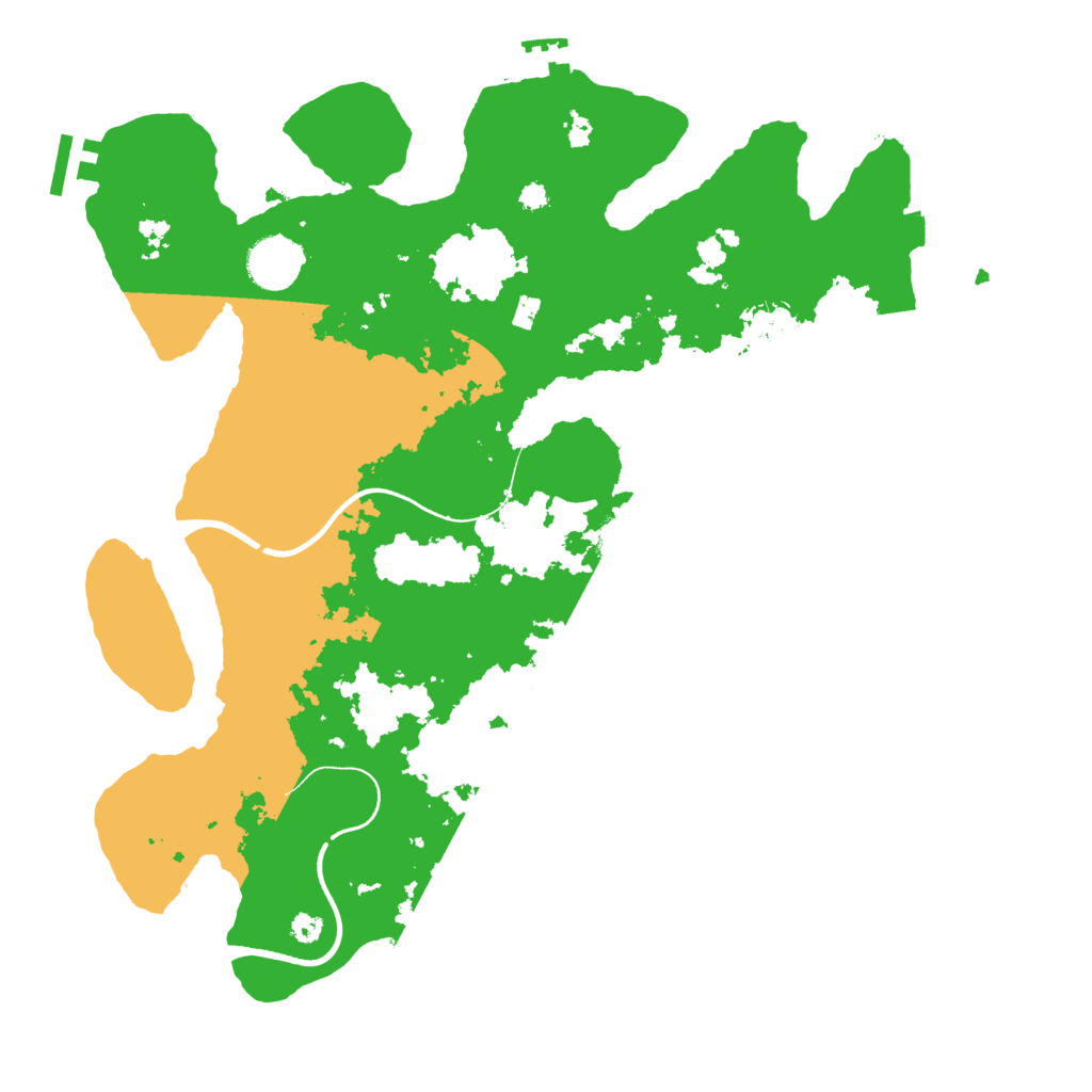 Biome Rust Map: Procedural Map, Size: 3600, Seed: 1690737839