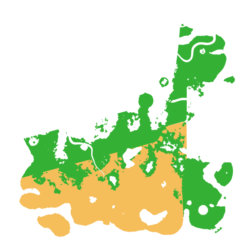 Biome Rust Map: Procedural Map, Size: 4500, Seed: 1212514904