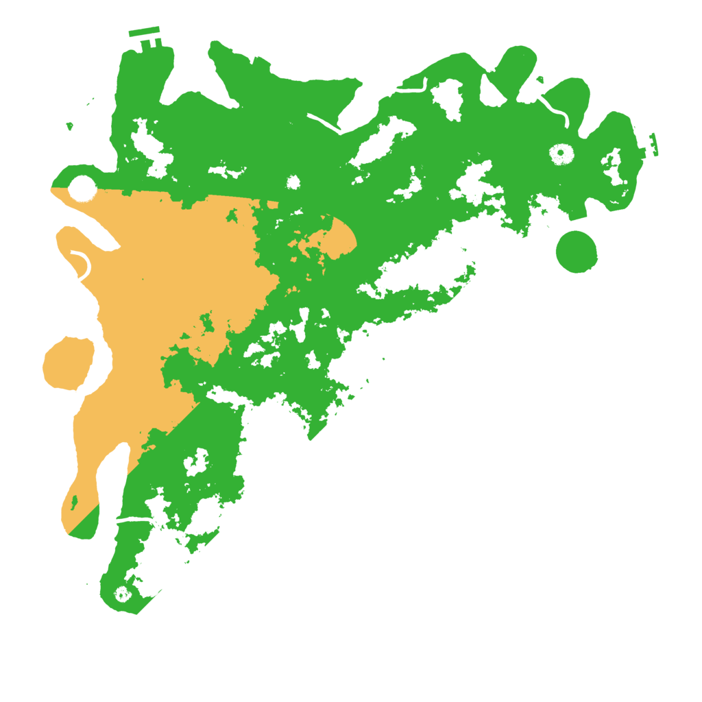 Biome Rust Map: Procedural Map, Size: 4600, Seed: 4072024