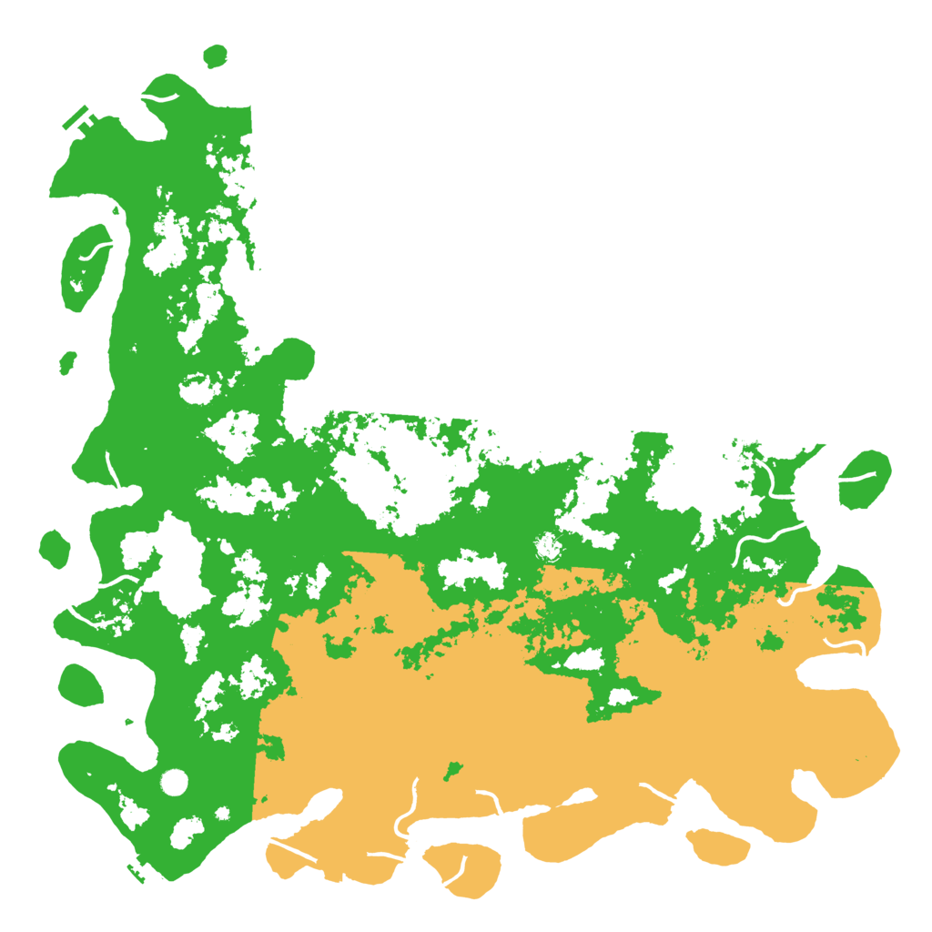 Biome Rust Map: Procedural Map, Size: 6000, Seed: 1939406070