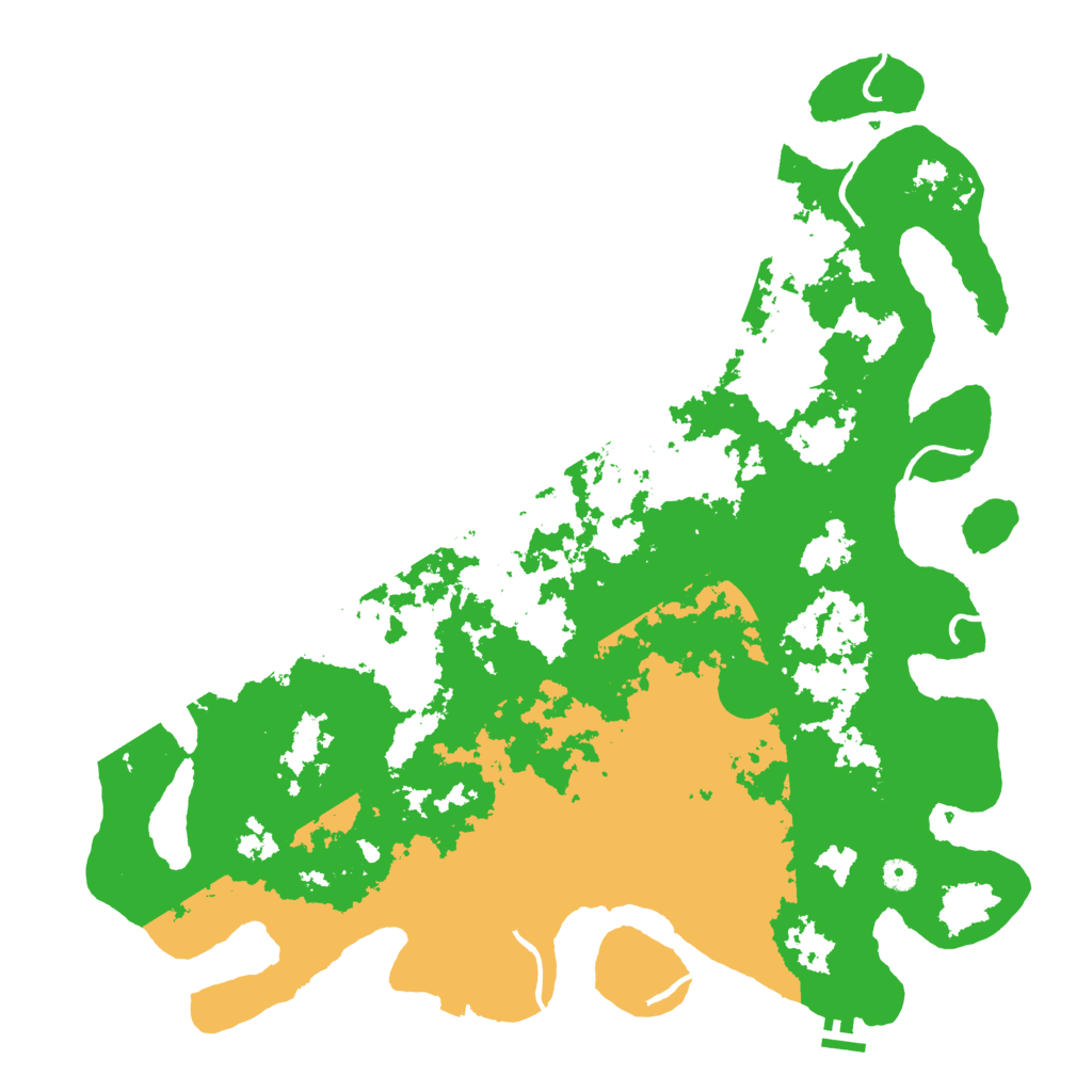 Biome Rust Map: Procedural Map, Size: 5000, Seed: 785243